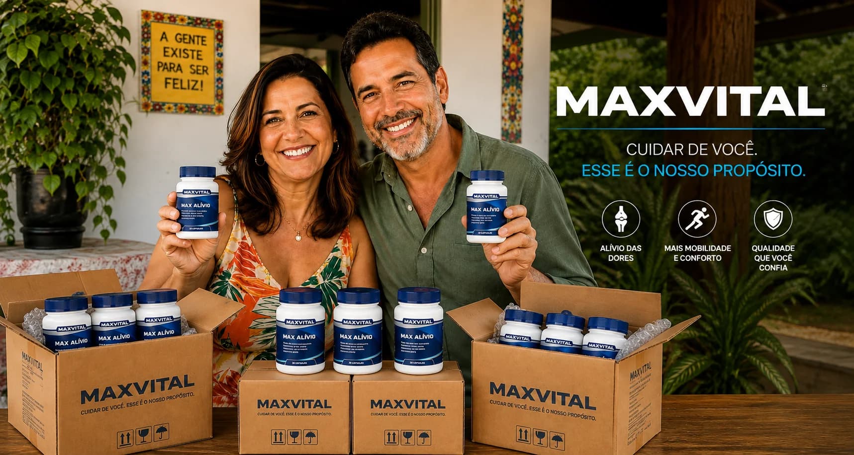 Maxvital — Cuidar de você, esse é o nosso propósito. Alívio das dores, mais mobilidade e conforto, qualidade que você confia.