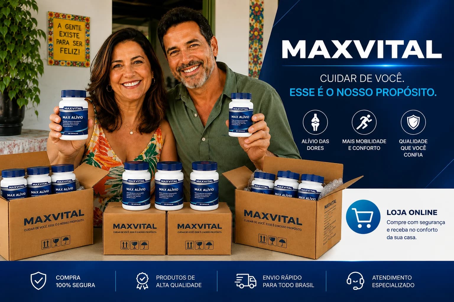 Maxvital — Cuidar de você, esse é o nosso propósito. Loja online: compre com segurança e receba no conforto da sua casa.