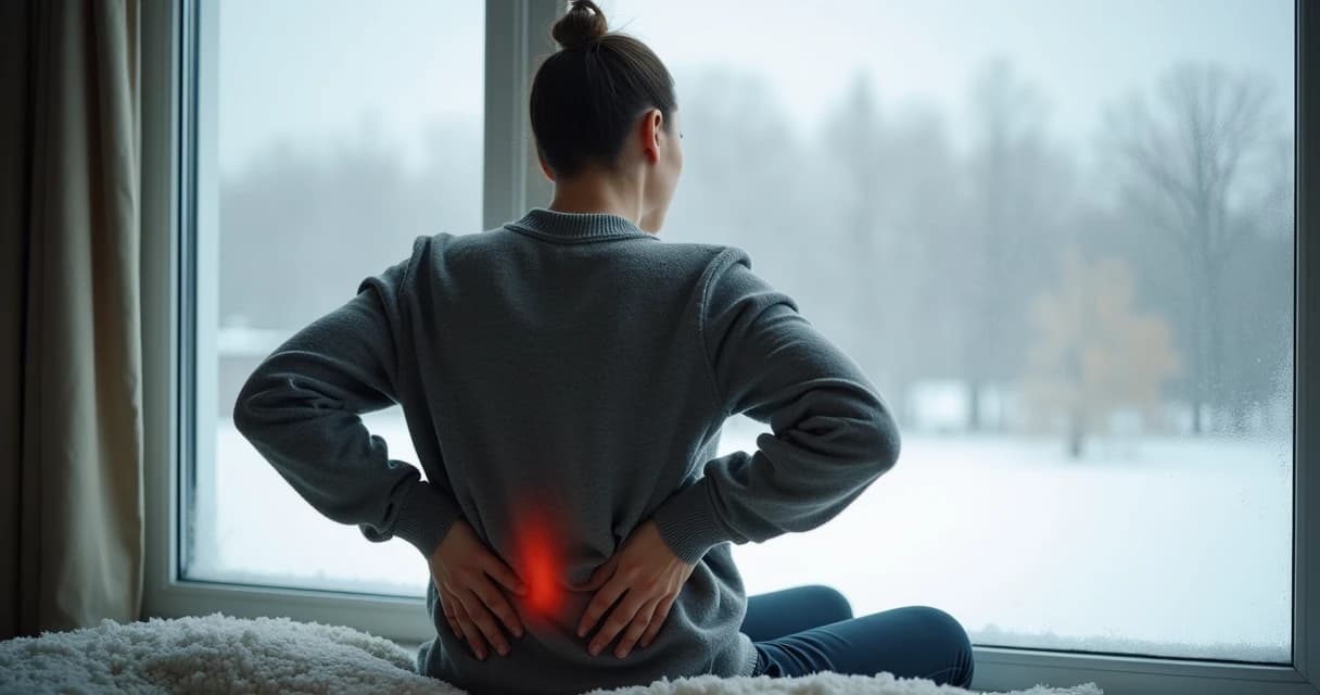 Por que a Dor nas Costas Piora no Inverno e Como Aliviar com Nutrientes Naturais