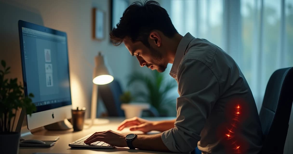 Postura errada e dor na coluna: 6 passos para corrigir agora